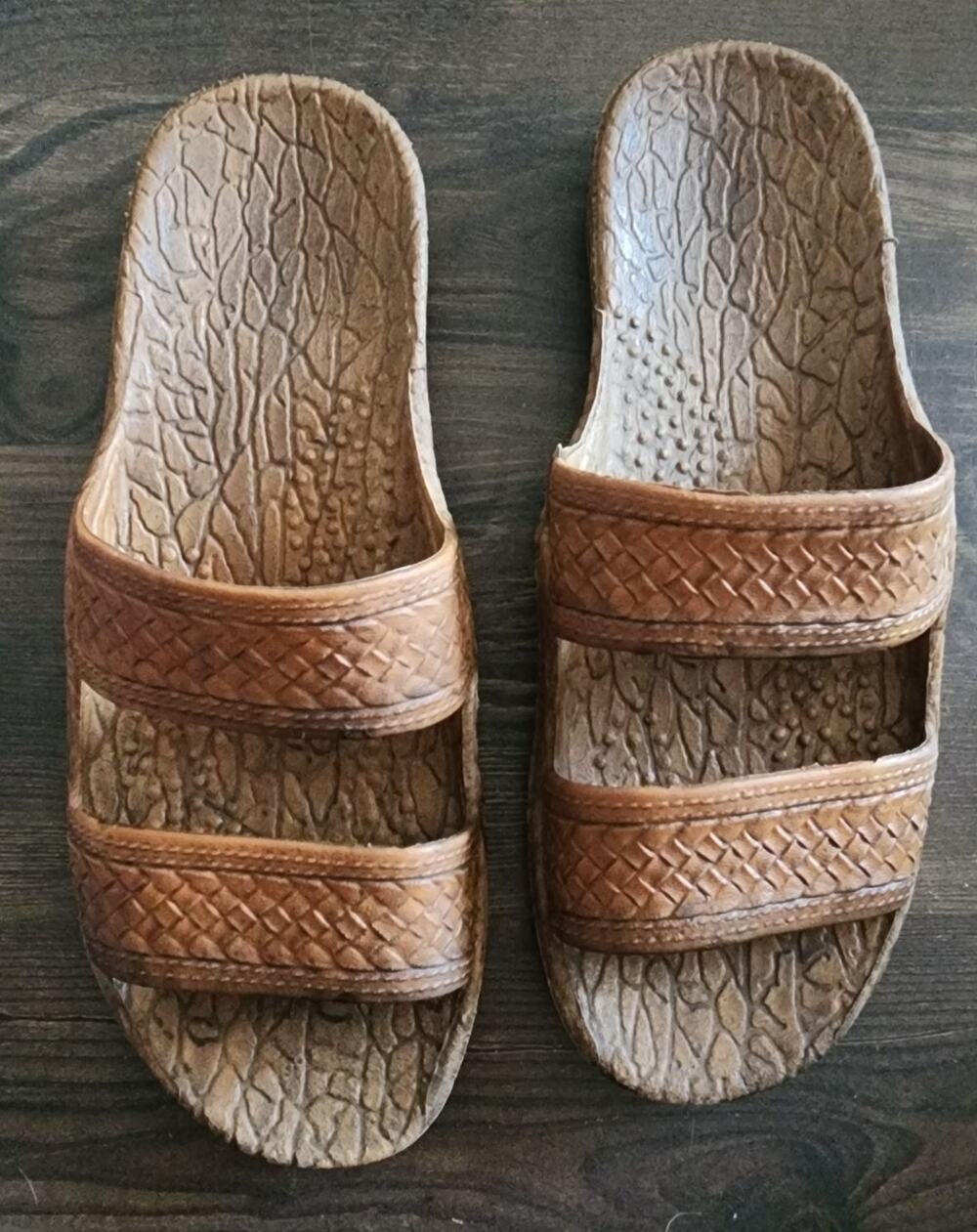 Pali Hawaii Jandals Beach Sandals Size 8